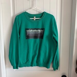 ZYIA Teal Sweatshirt